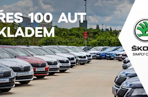Přes 100 vozů skladem